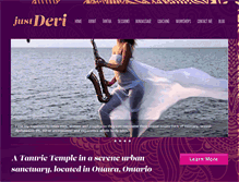Tablet Screenshot of justdevi.com